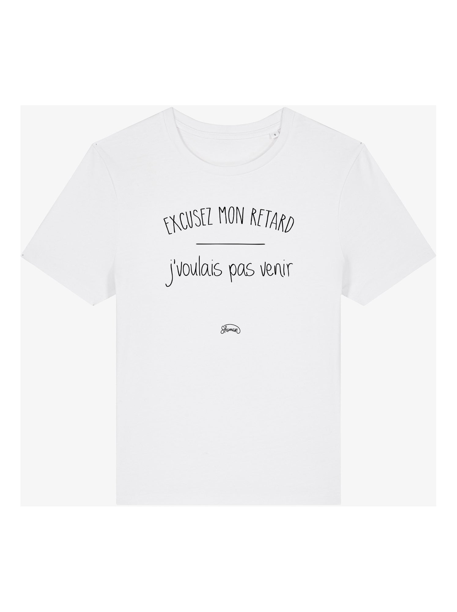 T-shirt Femme - EXCUSEZ MON RETARD J'VOULAIS PAS VENIR - Kiabi